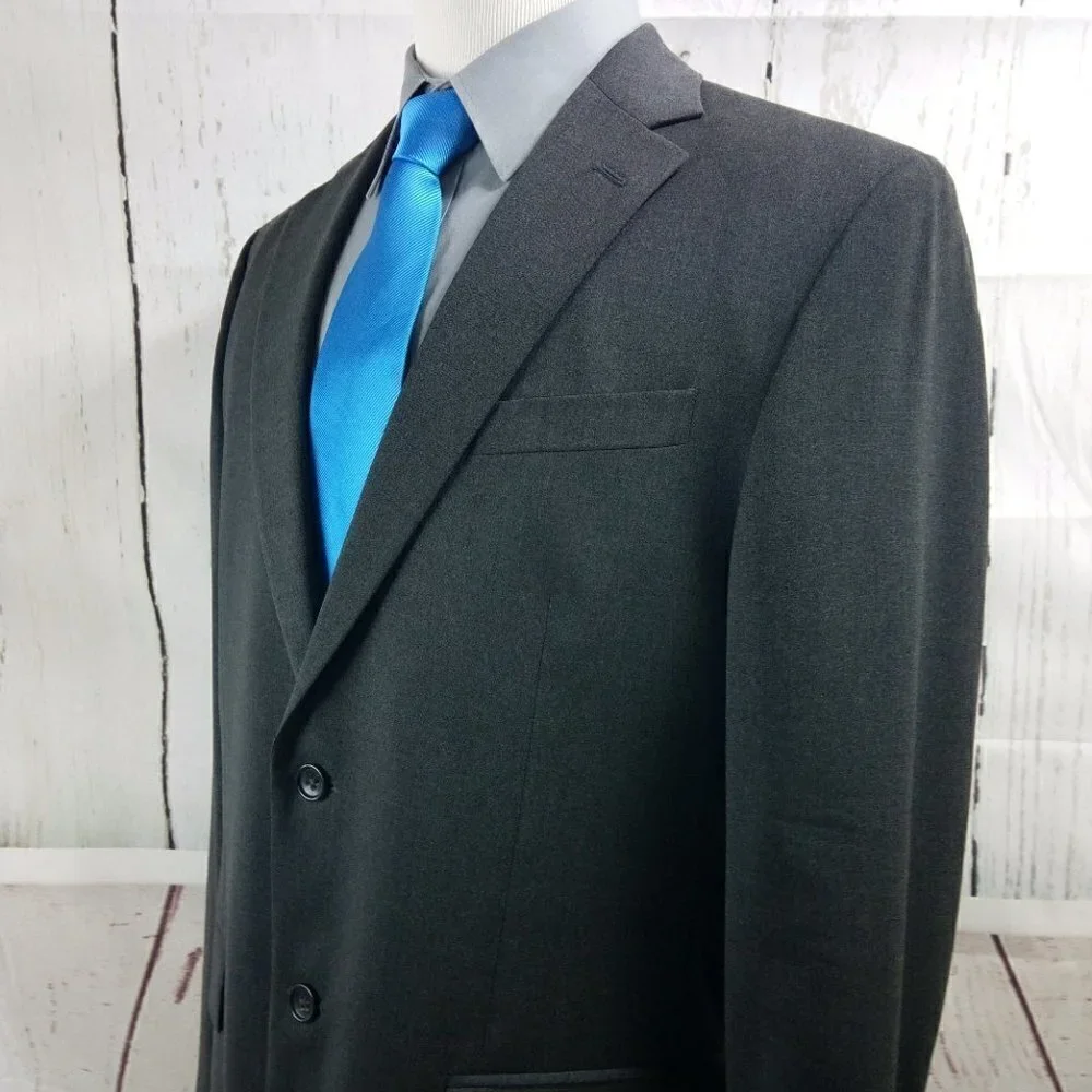 Banana Republic Modern 44L Gray Suit Blazer Sport
